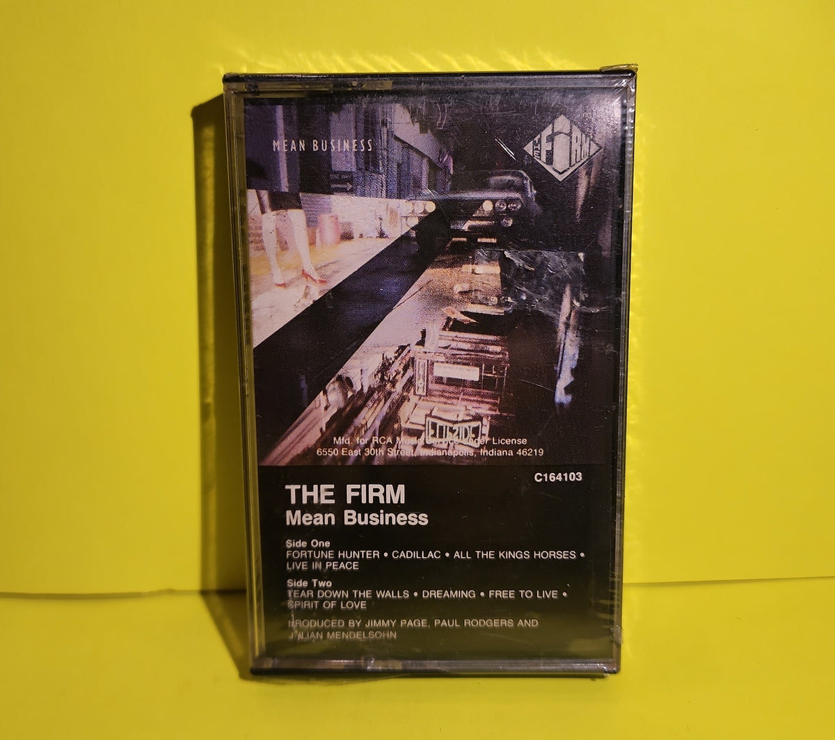 The Firm - Mean Business - 1986 - 7 81628-4-E New - Sealed - Cassettes