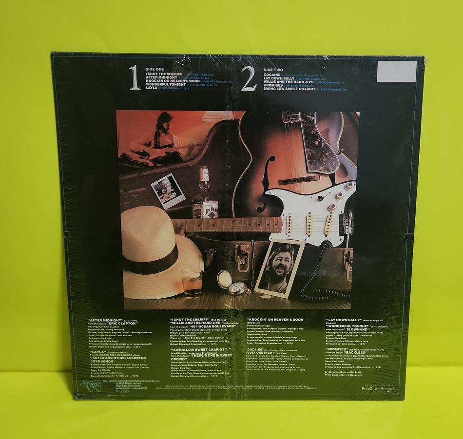 Eric Clapton  - Time Pieces- The Best of Eric Clapton  - 1982 - 825 382-1 New - Sealed - Vinyl