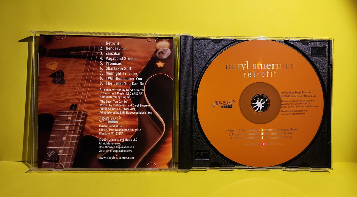 Daryl Stuermer - Retrofit - 2004 - 6 56437 19652 8 Used - EX - CDs
