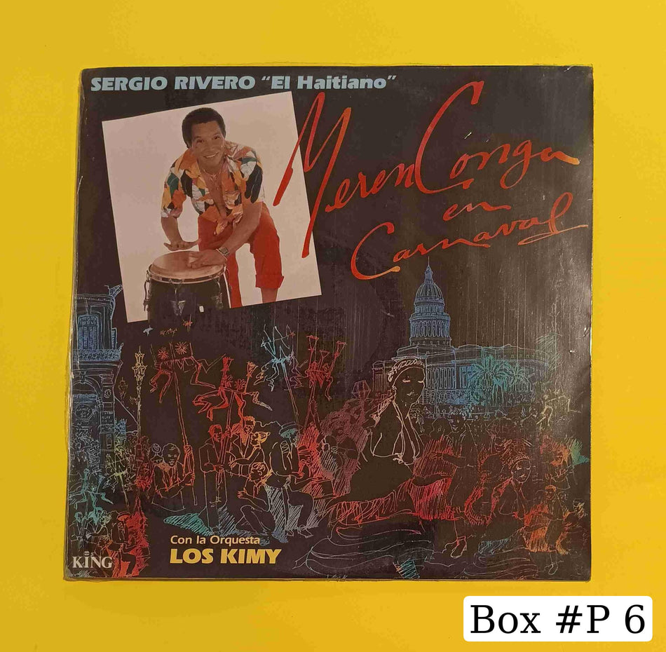 Sergio Rivero El Haitiano con Los Kimy - Merenconga En Carnival - 1987 - New - Sealed - Vinyl