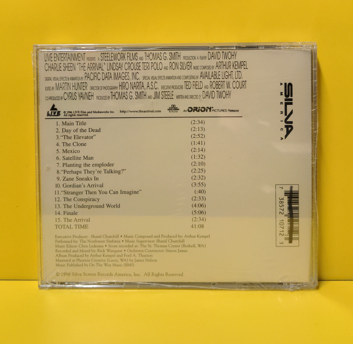 Arthur Kempel / The Northwest Sinfonia - Original Soundtrack From The Motion Picture- The Arrival - 1996 - SSD 1071 New - Sealed - CDs