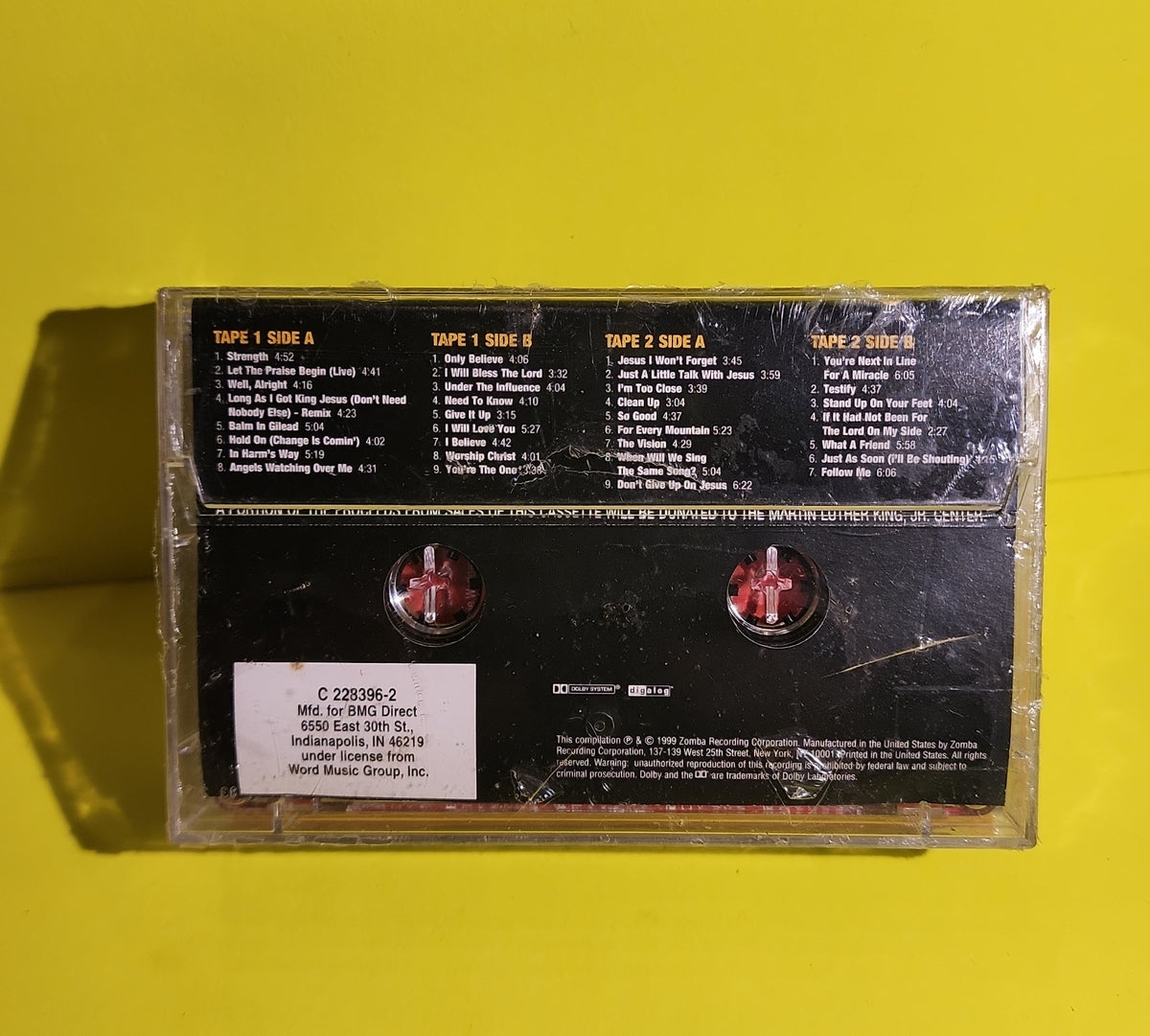 Various  - Wow Gospel 1999 The Year's 30 Top Gospel Artists and Songs - 1999 - 01241-43125-4 New - Sealed - Cassettes