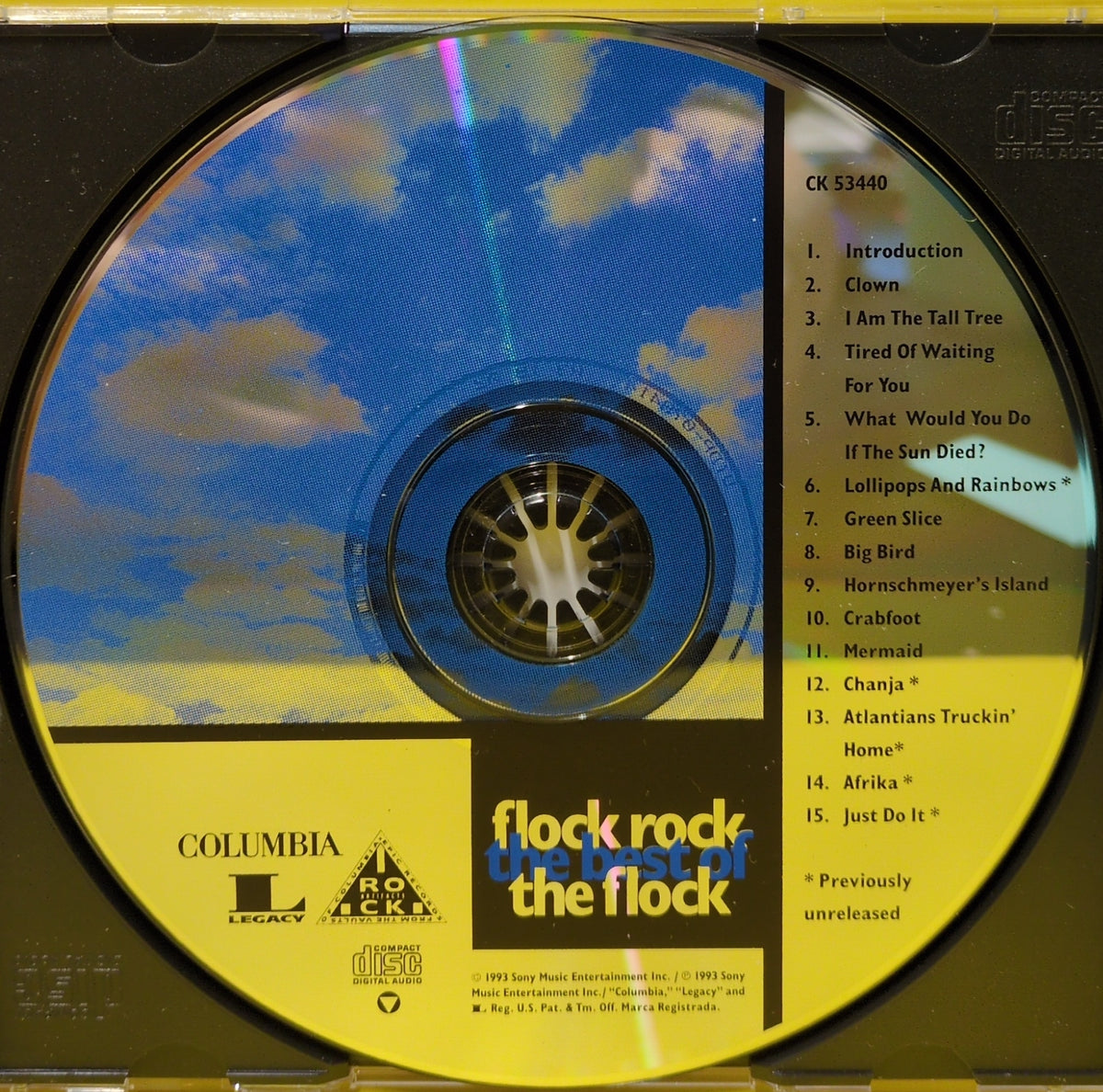The Flock - Flock Rock: The Best Of The Flock -  - CK 53440 Used - EX - CDs - Reissue
