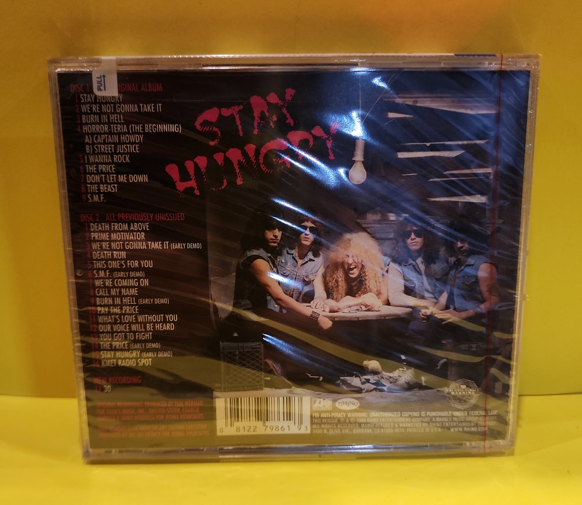 Twisted Sister - Stay Hungry - R2 519757 New - Sealed - CDs