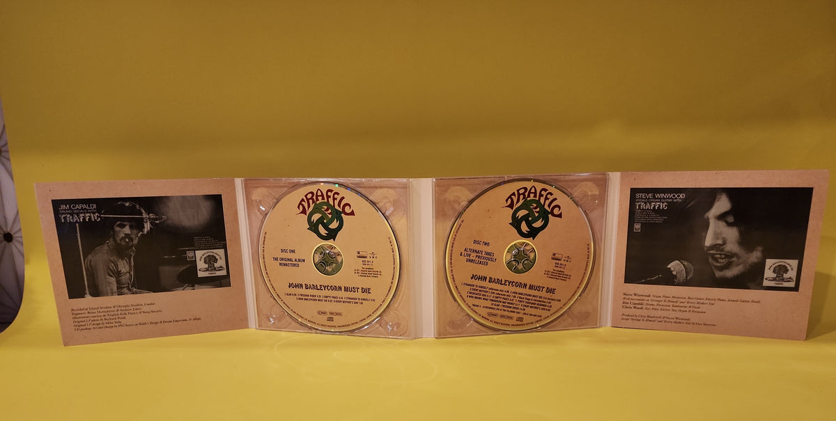 Traffic - John Barleycorn Must Die / Deluxe Edition  - 2011 - 533 241-1 Used - EX - CDs - 2xCD Set