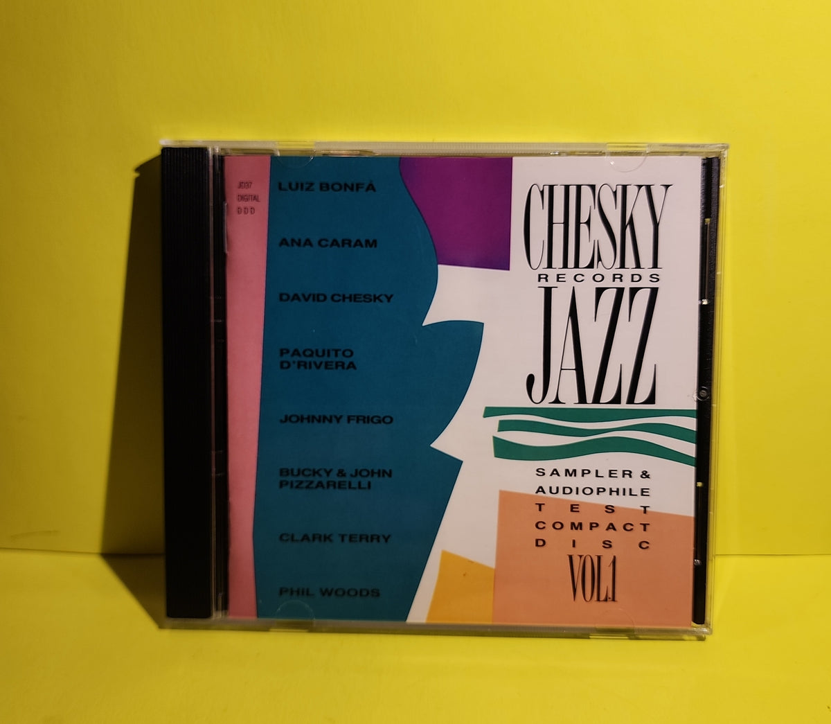 Various - Chesky Records Jazz Sampler & Audiophile Test Compact Disc: Volume 1 - 1990 - CHESKY JD37 Used - EX - CDs