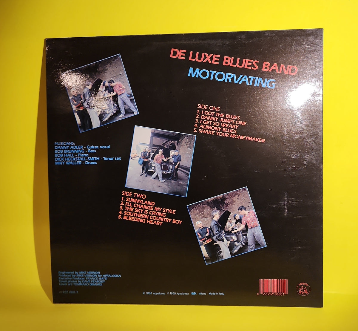 The De Luxe Blues Band - Motorvating - 1988 - 122 060-1 Used - Vinyl