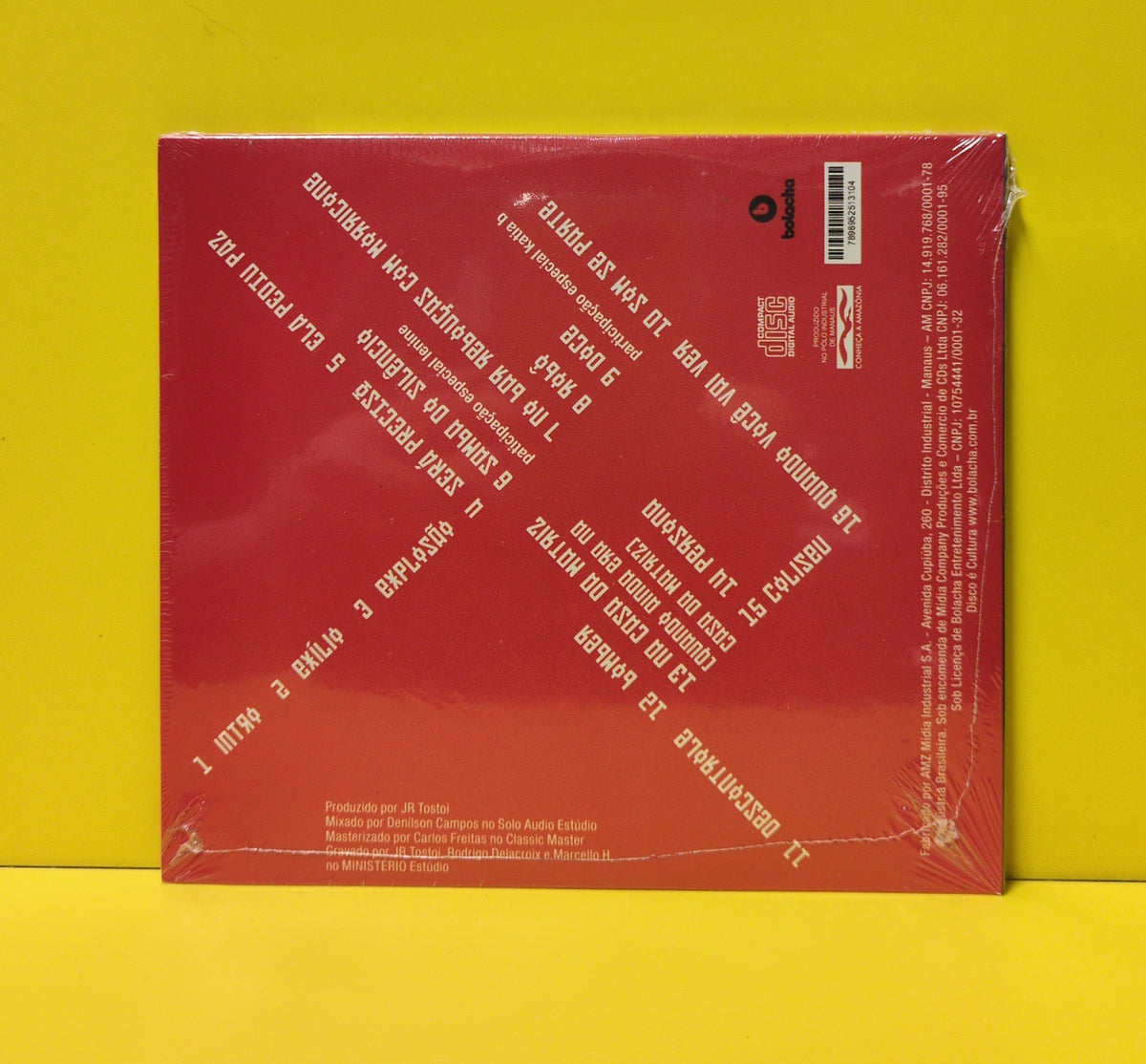 Vulgue Tostoi  - Sistema Delirante Amplo E Defasado Da Realidade - 2013 - AA1000 New - Sealed - CDs