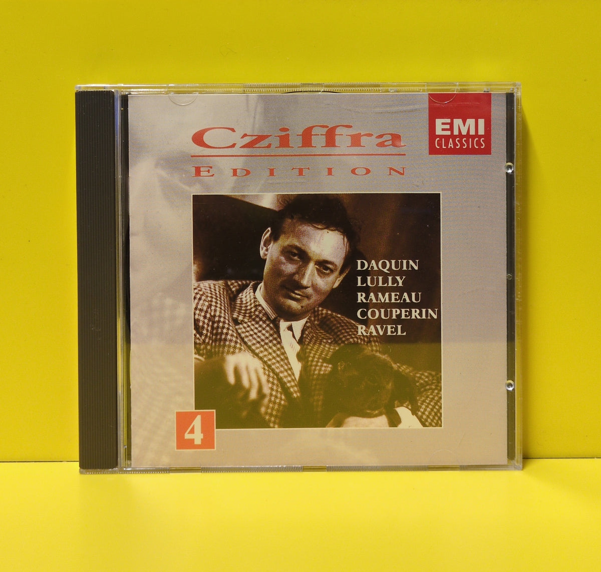 Cziffra, Daquin, Lully, Rameau, Couperin, Ravel - Cziffra Edition, Vol. 4 - 1994 - 7243 5 65253 2 0 Used - EX - CDs