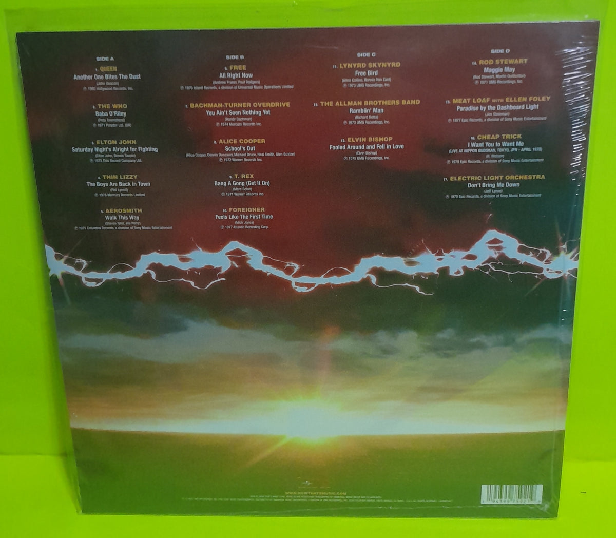 Various - Now That's What I Call Classic Rock Target Exclusive - 2022 - 19439975921 New - Sealed - Vinyl