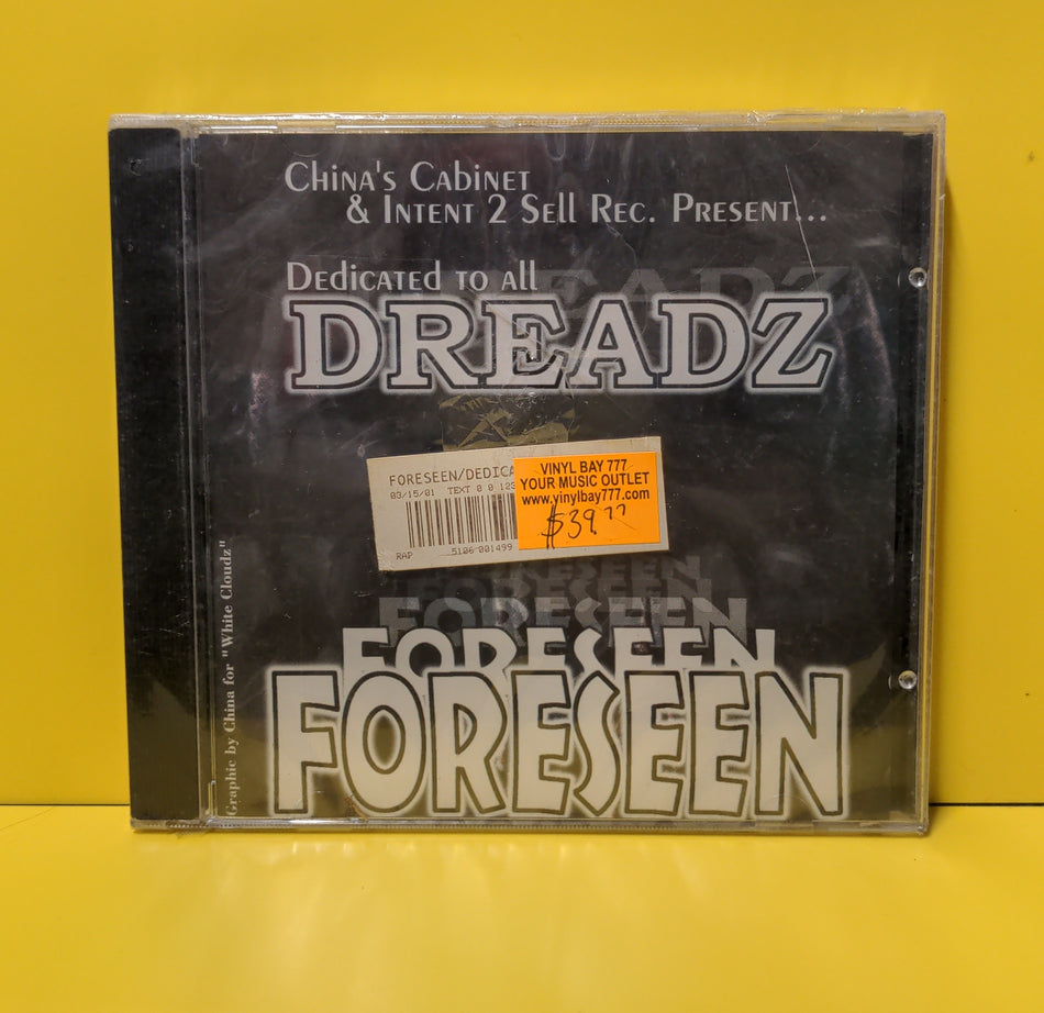 Foreseen  - Dedicated To All Dreadz  - 12TR-3003-2 New - Sealed - CDs