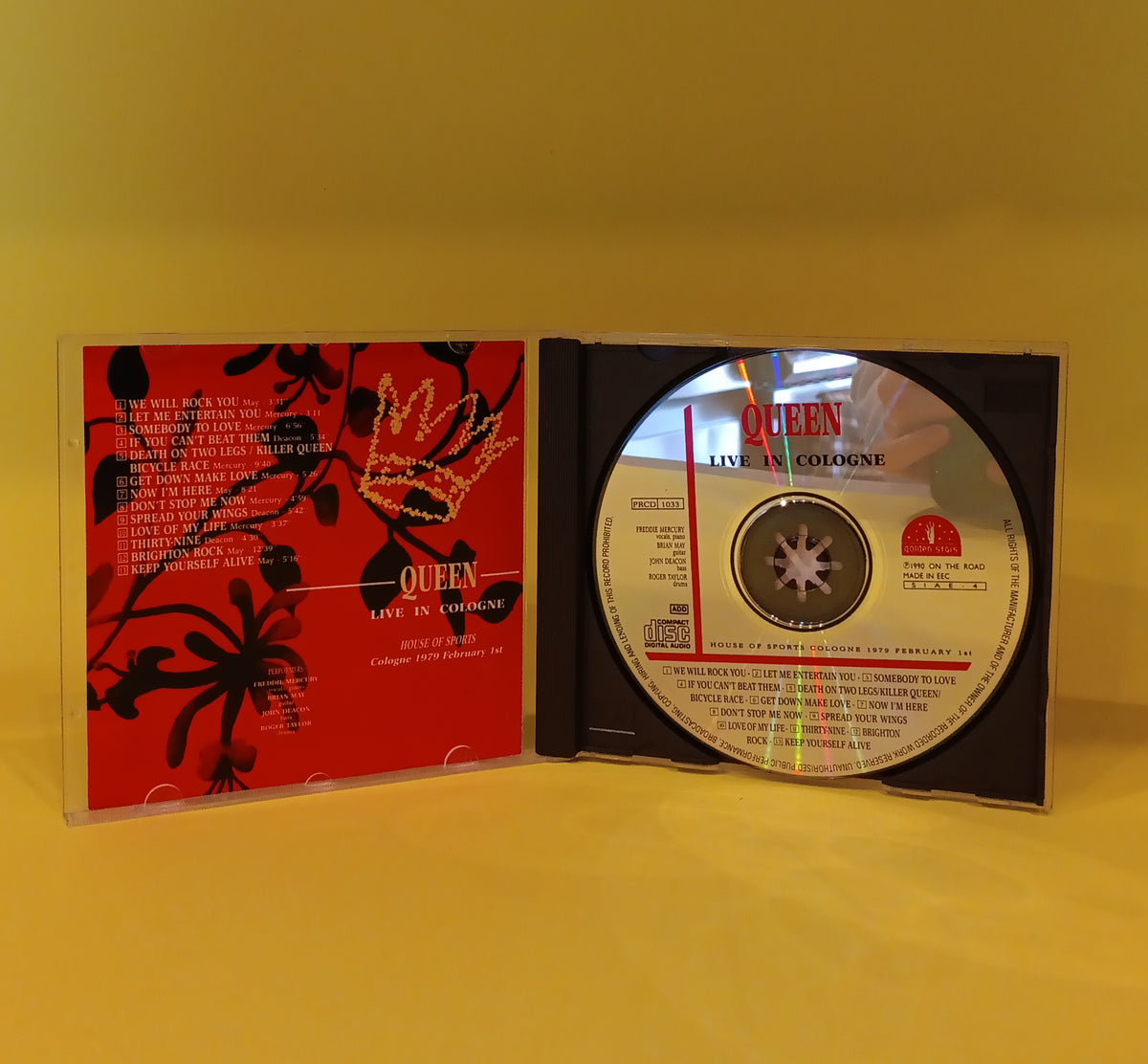 Queen - Live in Cologne - 1990 - PRCD 1033 Used - VG++ - CDs