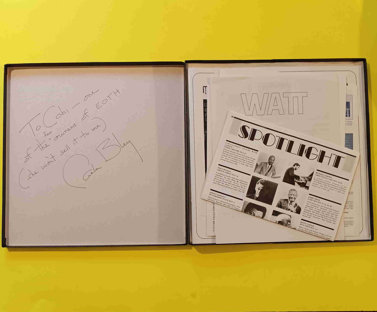 Carla Bley / Paul Hines - Escalator Over the Hill AUTOGRAPHED 3LP - 1971 - 3LP-EOTH Used - EX - Vinyl