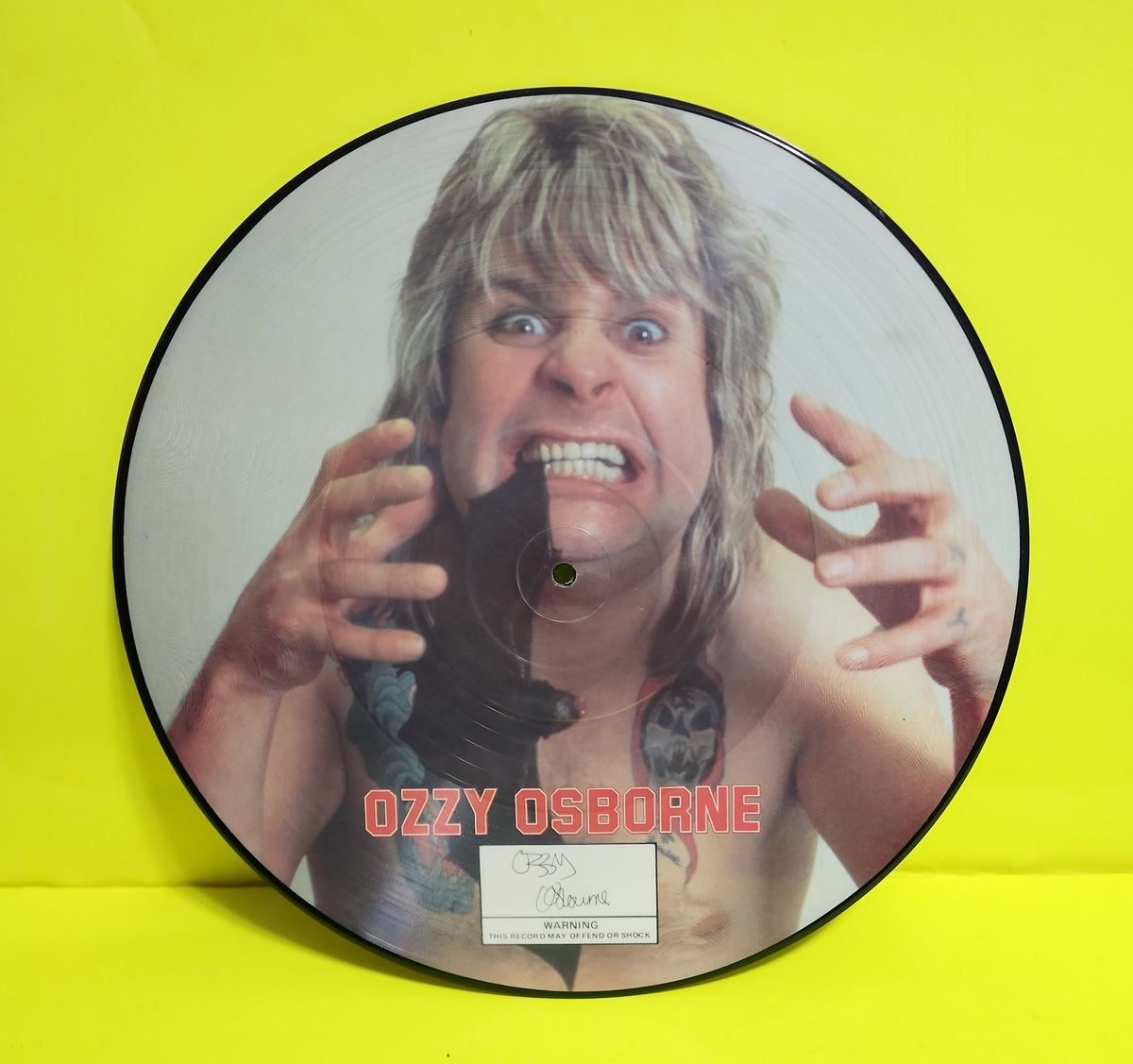 Ozzy Osborne - Interview Picture Disc  - 1986 - MM 1201 Used - EX - Vinyl