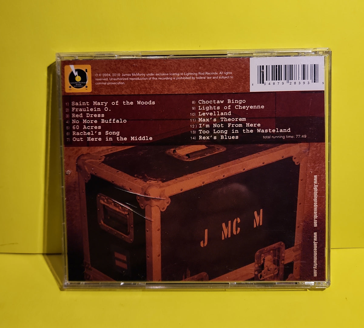 James McMurtry And The Heartless Bastards - Live In Aught-Three - 2010 - LRR-28393 Used - EX - CDs