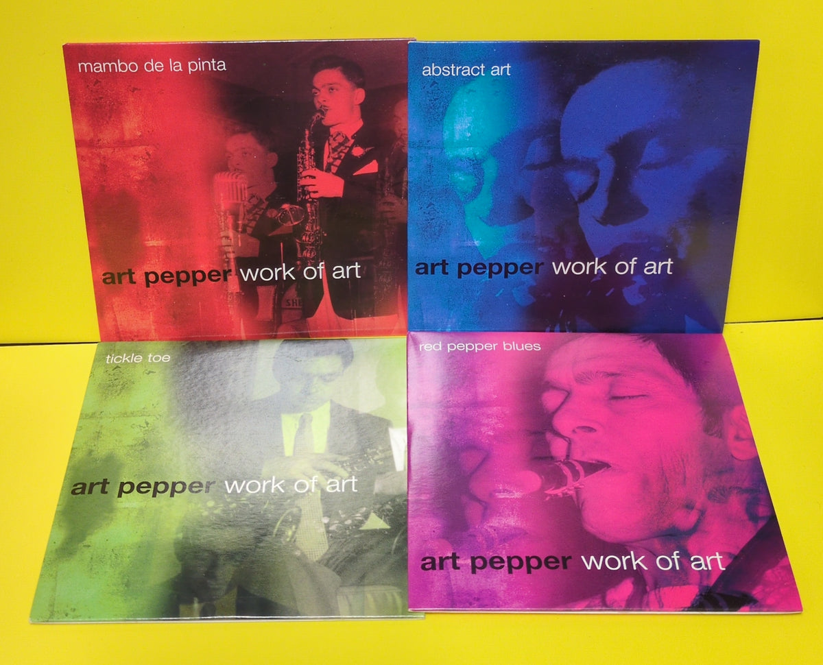 Art Pepper - Work of Art - 2008 - PROPERBOX 144 Used - EX - CDs - 4xCD Box Set
