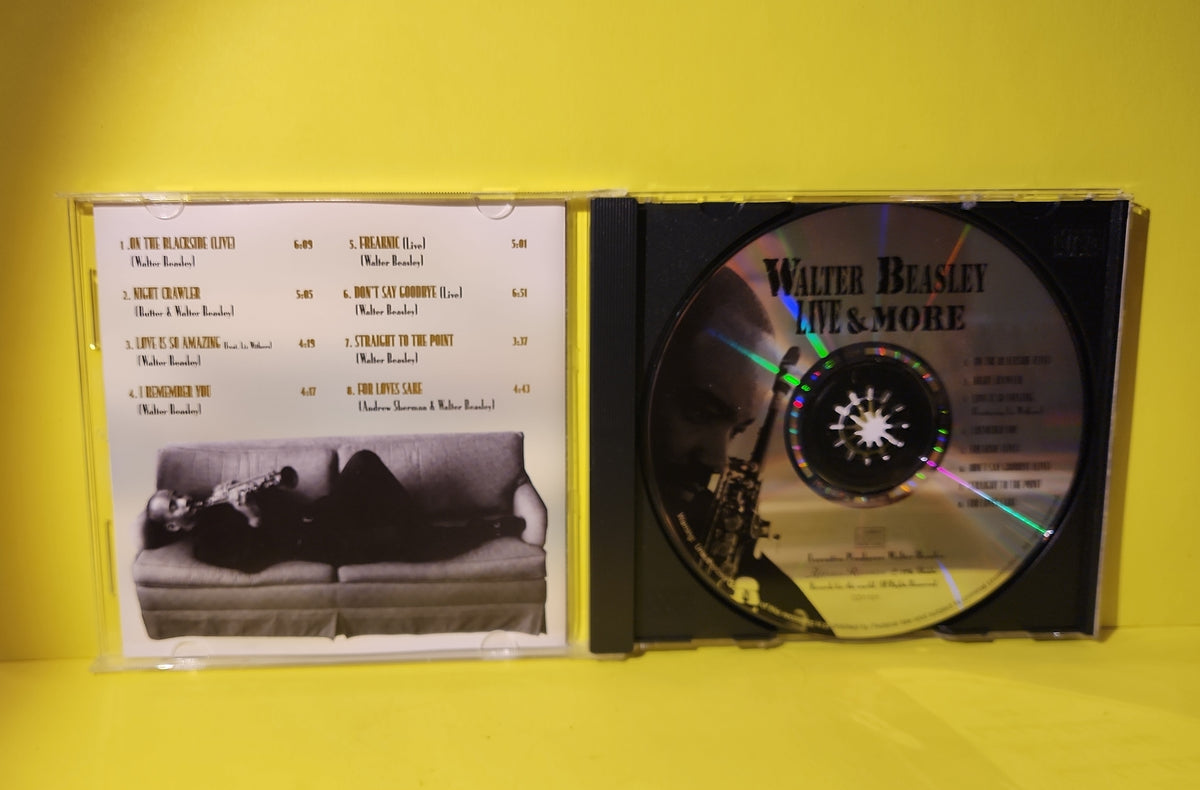 Walter Beasley - Live & More - 1996 - CD 1101 Used - EX - CDs