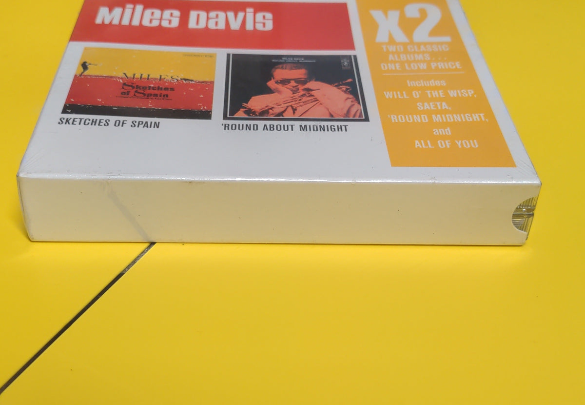 Miles Davis - X2: Sketches Of Spain/'Round About Midnight  - 2008 - 88697 29658 2 New - Sealed - CDs - 2xCD Box Set