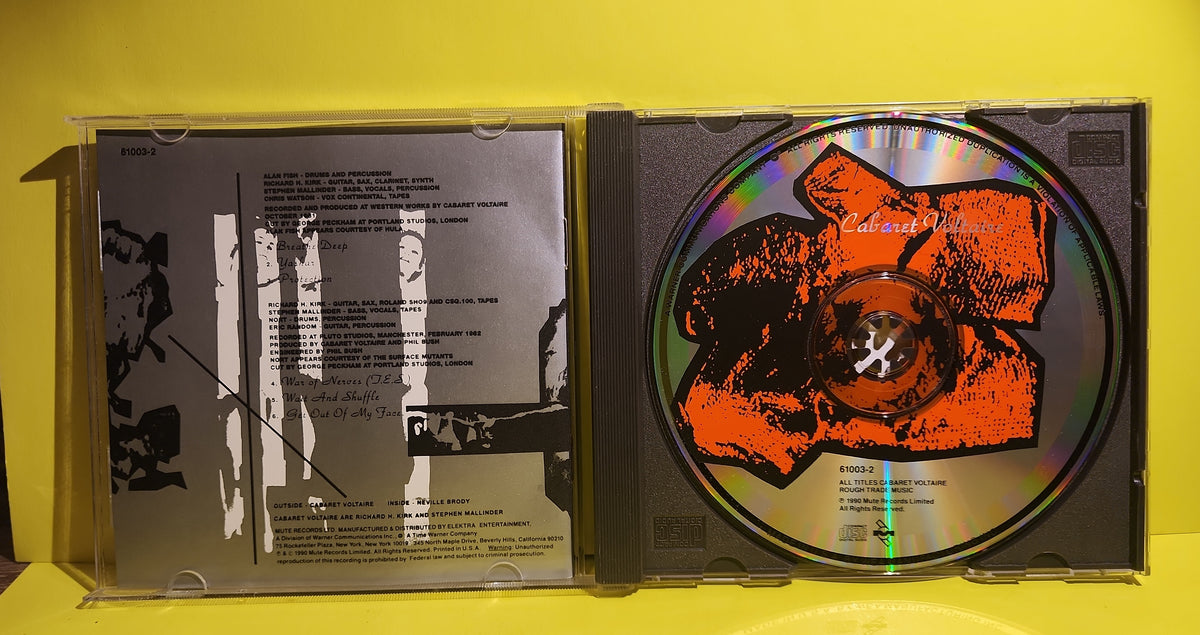 Cabaret Voltaire - 2X45 - 1990 - 61003-2 Used - EX - CDs