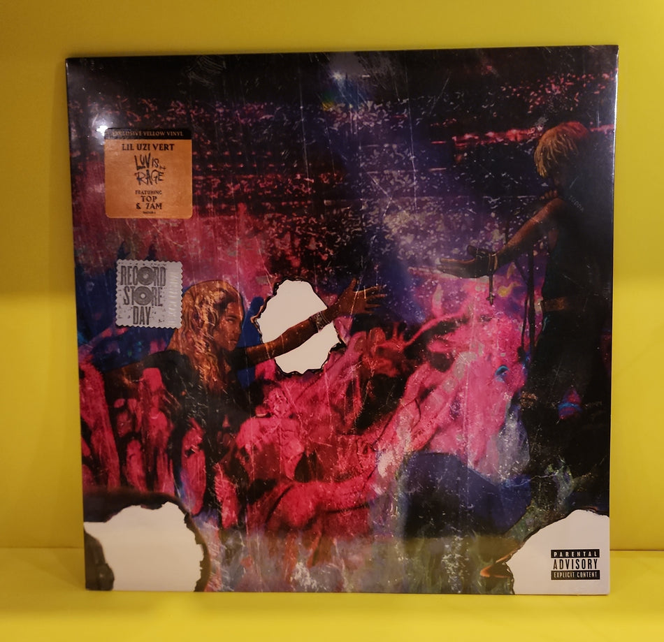 Rare Sealed Vinyl Record LP LIL UZI VERT LUV IS RAGE 1 RSD 2018 YELLOW Vinyl