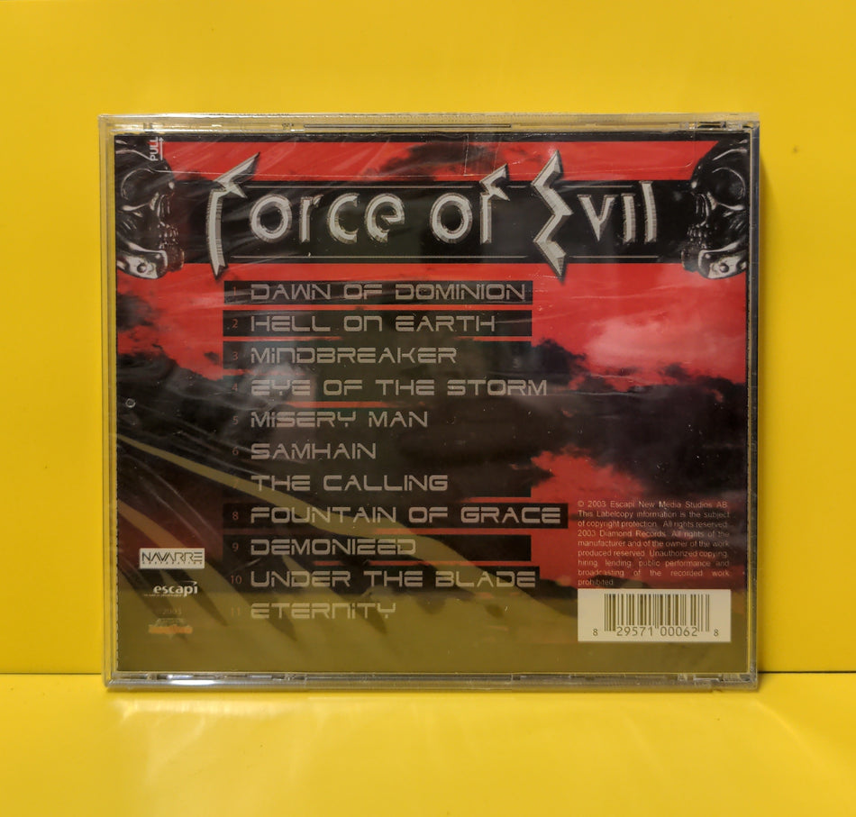 Force Of Evil - Force Of Evil - 2004 - NMS006 New - Sealed - CDs