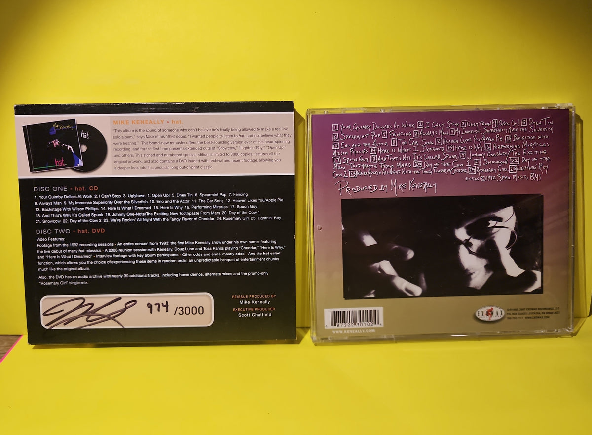 Mike Keneally - HAT / Numbered and Autographed.  - 2010 - 2301 Used - EX - CDs