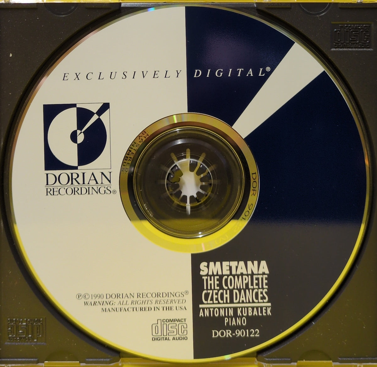 Smetana, Antonin Kubalek - The Complete Czech Dances - 1990 - DOR-90122 Used - NM - CDs
