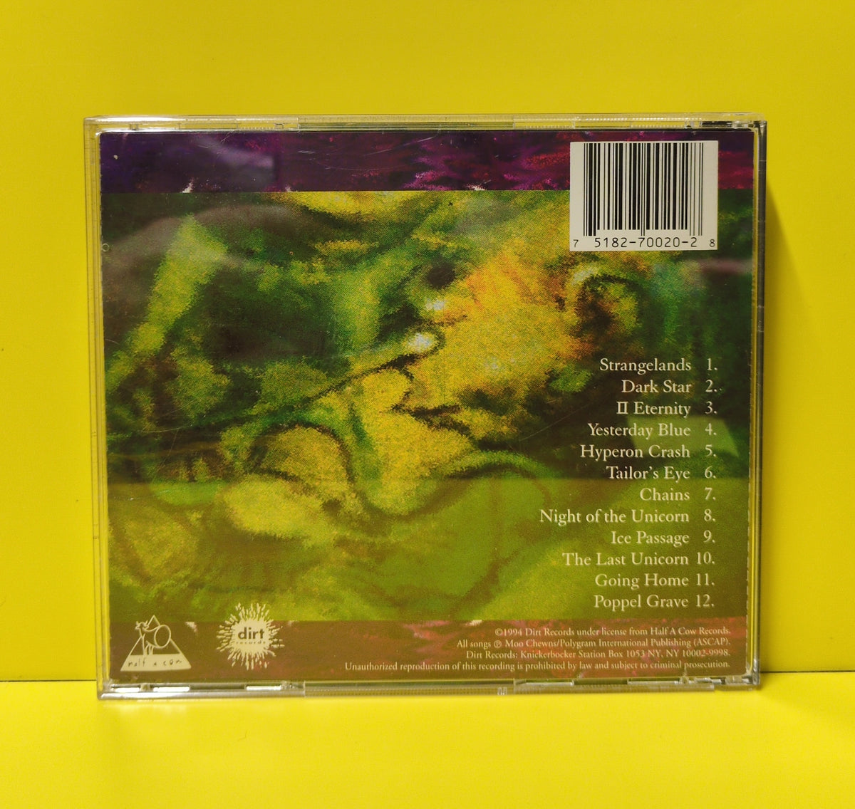 Swirl - The Last Unicorn - 1994 - DRT-008 Used - EX - CDs