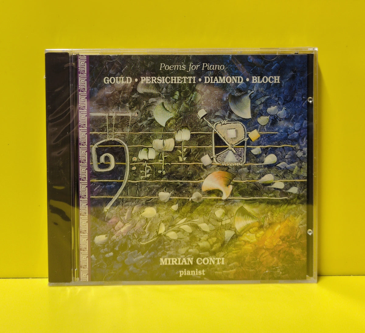 Gould, Persichetti, Diamond, Bloch, Mirian Conti - Poems For Piano - 1998 - TROY 299 New - Sealed - CDs