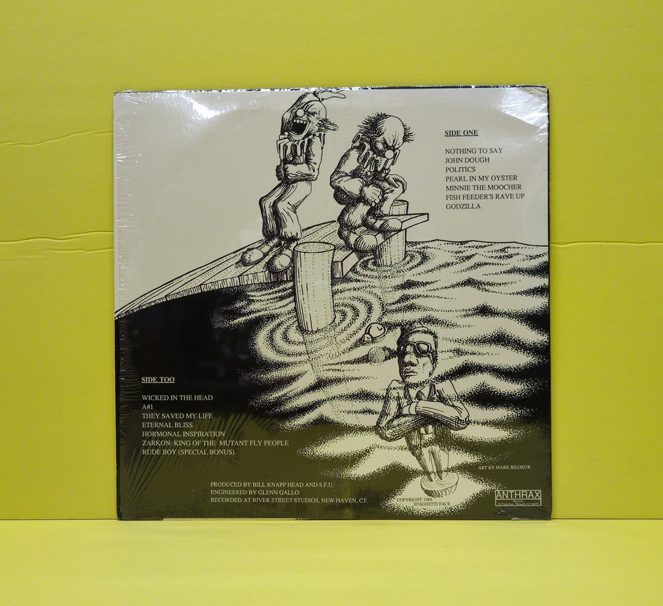 6 Feet Under - Spaghetti Face - 1989 - AN-828 Used - VG++ - Vinyl