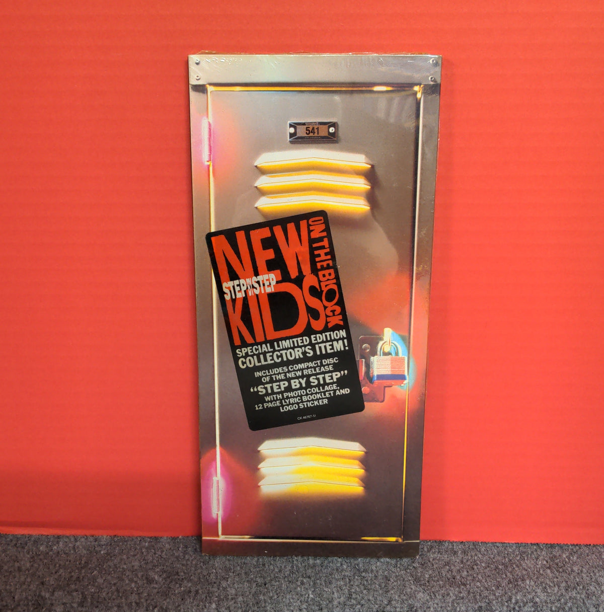 New Kids On The Block - Step By Step - 1990 - CK 46767 New - Sealed -Longbox CD