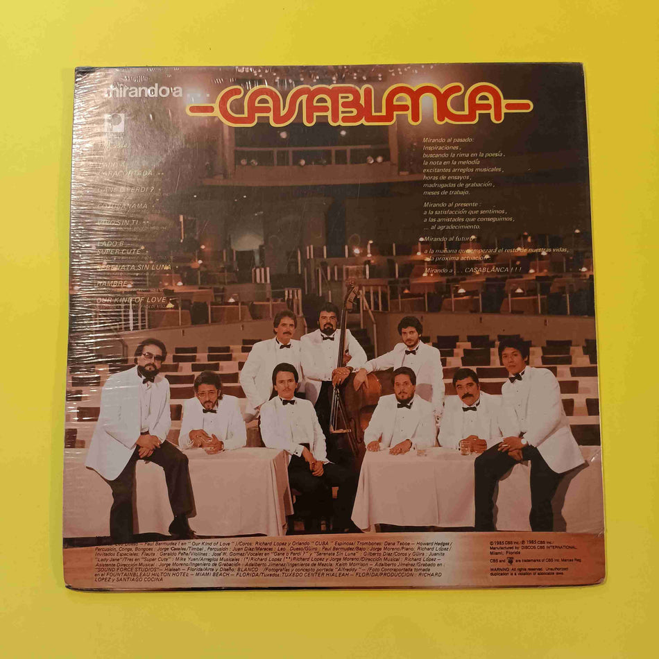 Casablanca - Mirando A... Casablanca - 1985 - PRL 90442 New - Sealed - Vinyl