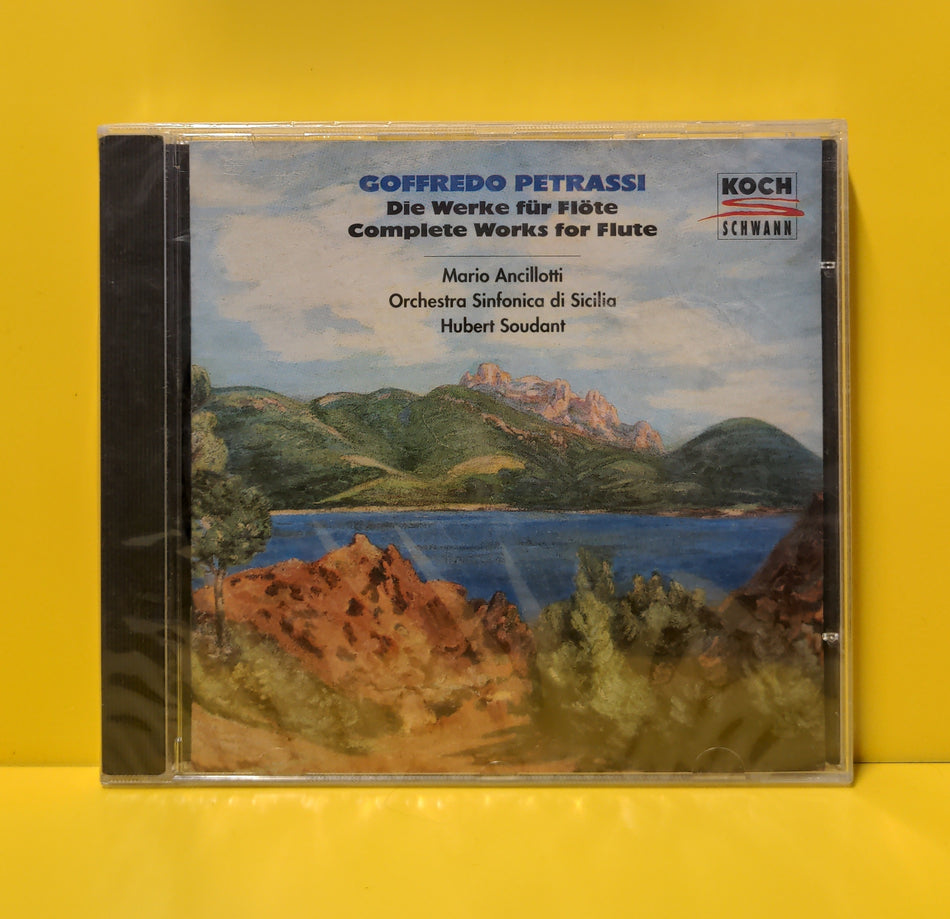 Goffredo Petrassi, Mario Ancillotti, Orchestra Sinfonica Di Sicilia, Hubert Soudant - Complete Works For Flute - 1996 - 3-1524-2 New - Sealed - CDs