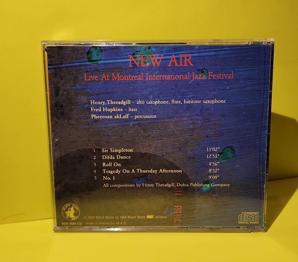 New Air - Live At Montreal International Jazz Festival  - 1984 - BSR 0084 Used - EX - CDs