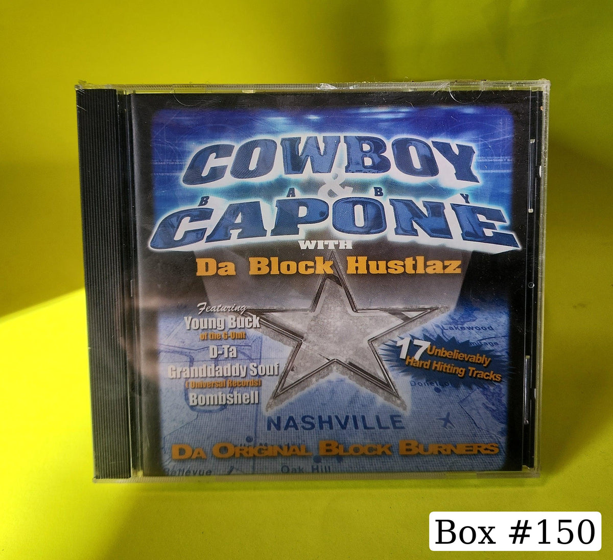 Cowboy & Baby Capone With Da Block Hustlaz - Da Original Block Burners - 2004 - New - Sealed - CDs