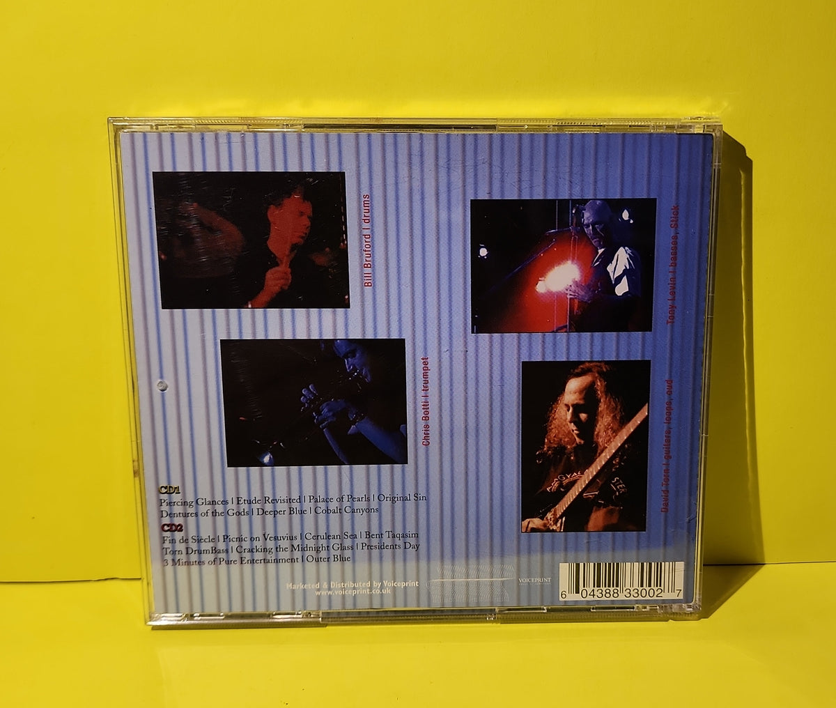 Bruford Levin Upper Extremities - BLUE Nights - 2008 - VP449CD Used - VG++ - CDs