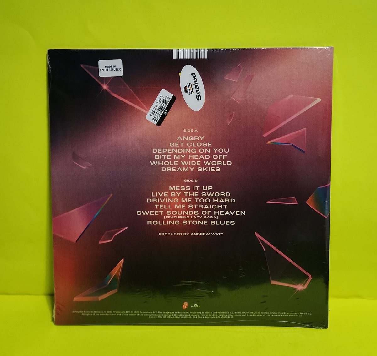 Rolling Stones - Hackney Diamonds - 2023 - 554 646-1 New - Sealed - Vinyl