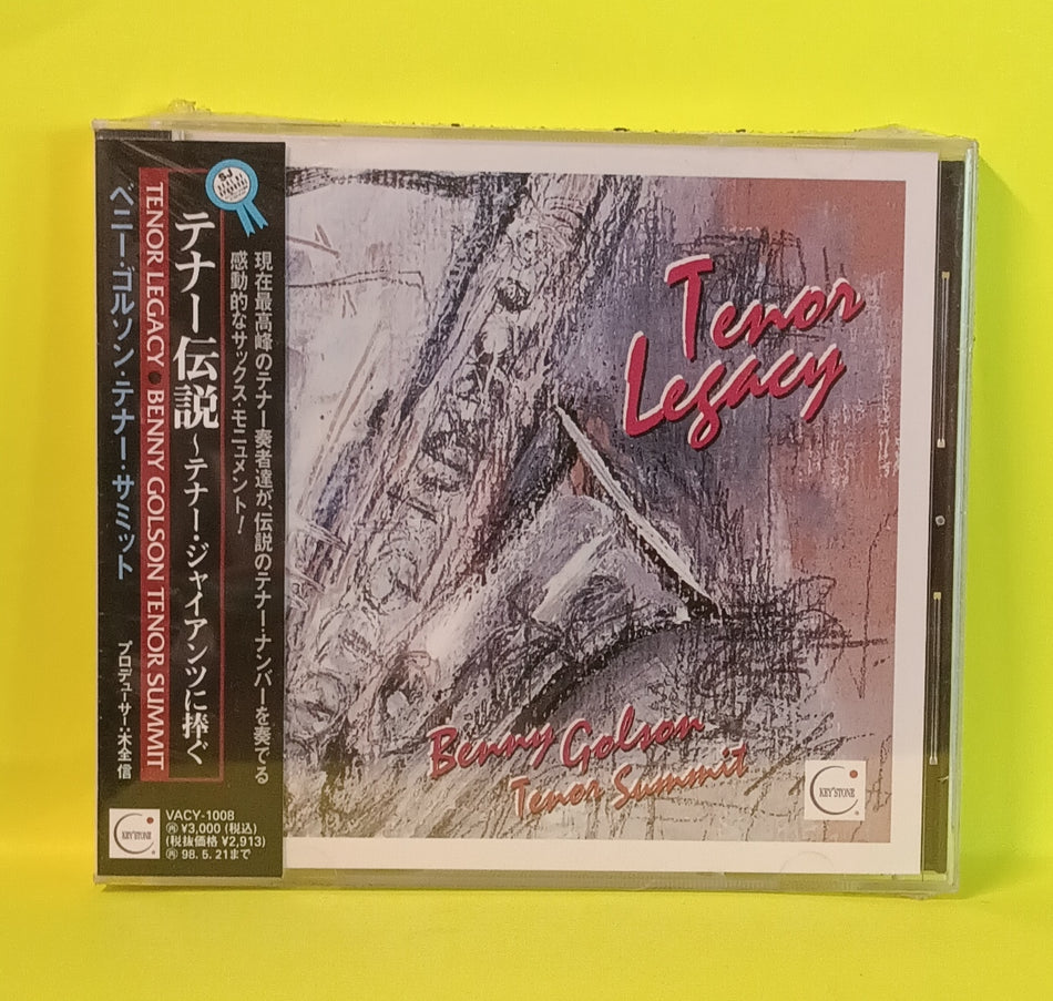 Benny Golson - Tenor Legacy - 1996 - VACY 1008 New - Sealed - CDs Japan Import