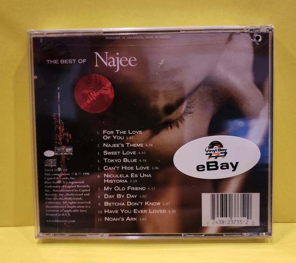 Najee - The Best Of Najee - 1998 - 7243 8 23735 2 0 New - Sealed - CDs