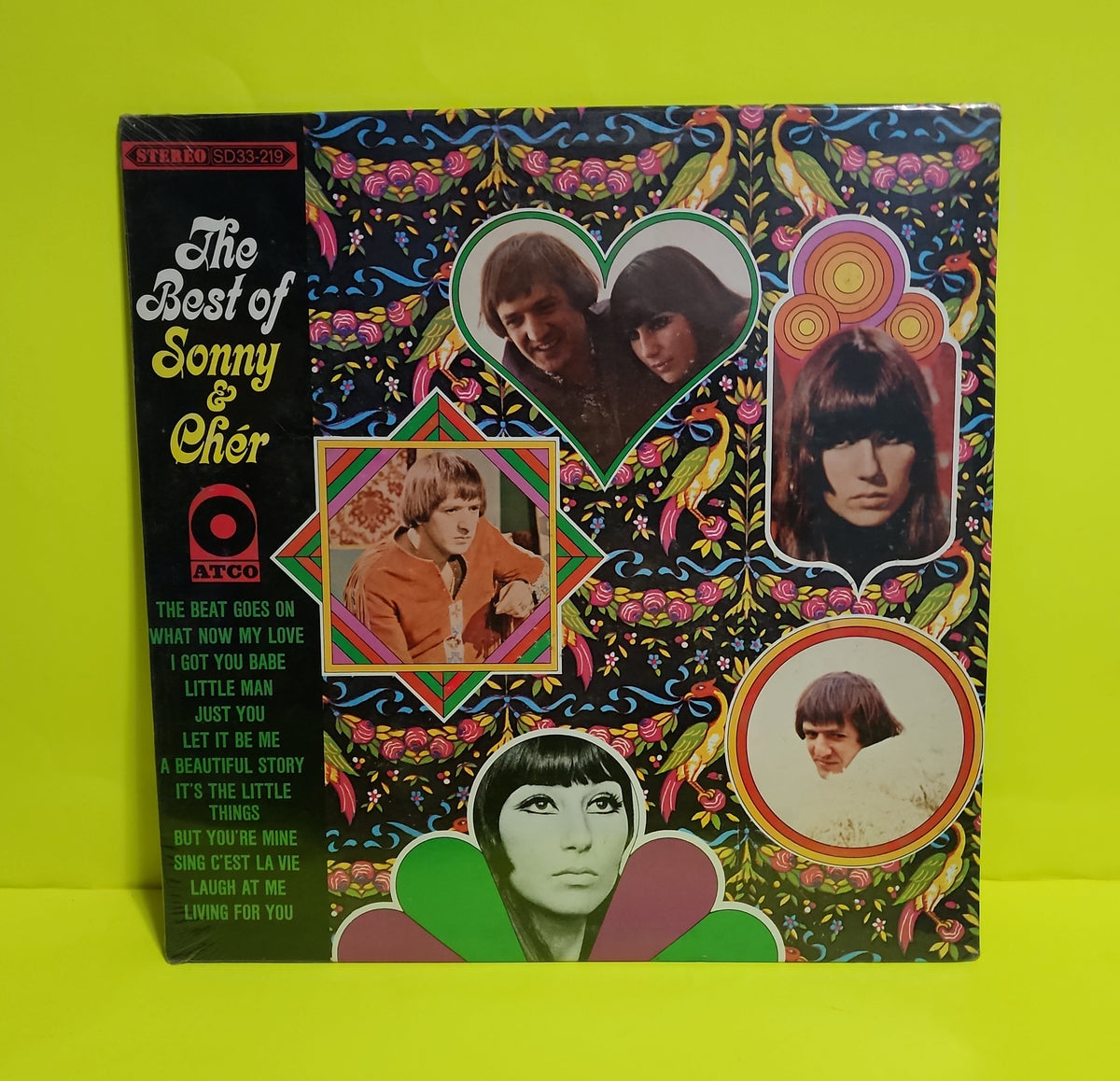 Sonny & Cher - The Best Of Sonny & Cher - 1967 - 33-219 New - Sealed - Vinyl