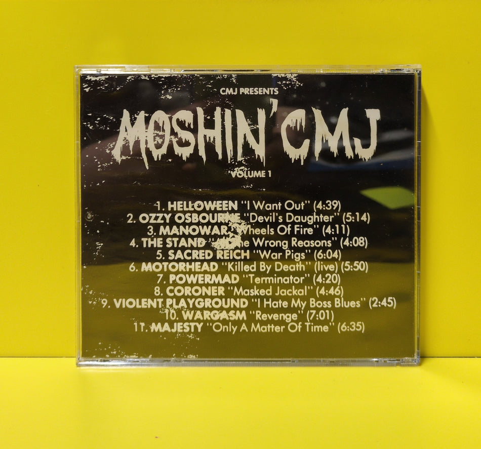 Various - CMJ Presents Moshin' CMJ Volume 1 - 1988 - CMJ MOSH-001 Used - VG++ - CDs