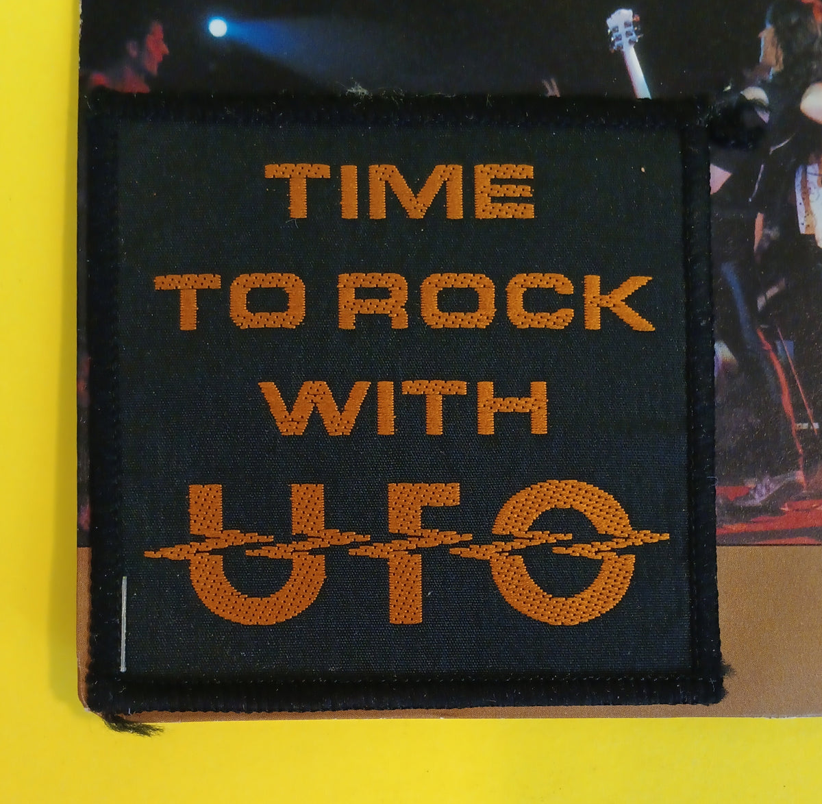UFO - When It's Time To Rock (UK 7" w. Patch) - 1983 - CHS 2672 Used - EX - Vinyl