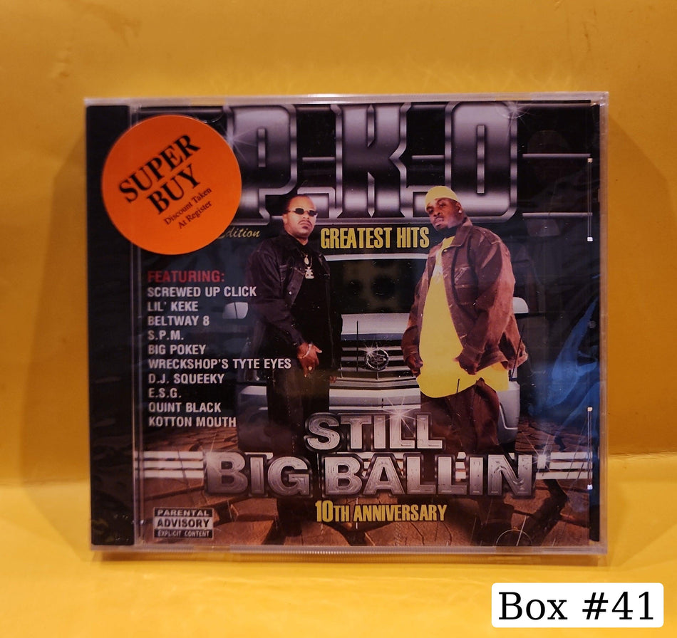 PKO - Still Big Ballin' Greatest Hits  - 2000 - BBR 004 New - Sealed - CDs