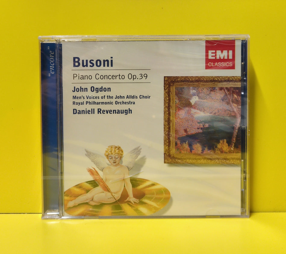Busoni, John Ogdon, Men's Voices Of The John Alldis Choir, Royal Philharmonic Orchestra, Daniell Revenaugh - Piano Concerto Op.39 - 2007 - 0946 3 72467 2 6 New - Sealed - CDs