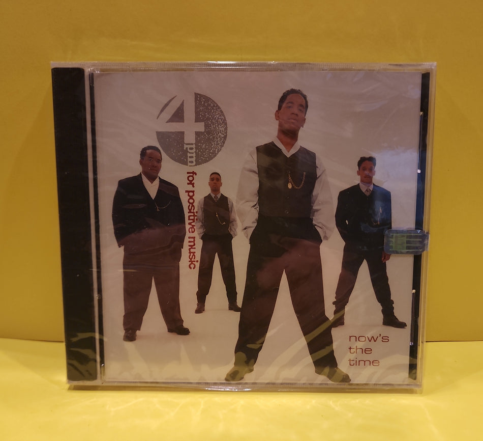 4 P.M. (For Positive Music) - Now's The Time - 1995 - 828 595-2 New - Sealed - CDs