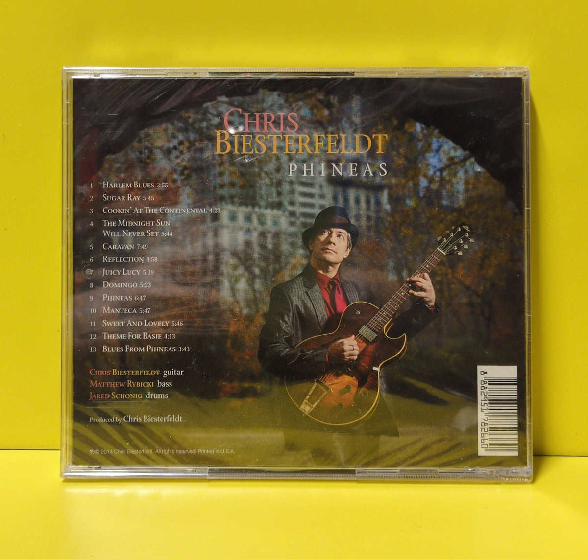 Chris Biesterfeldt - Phineas - 2015 - BR1002 New - Sealed - CDs
