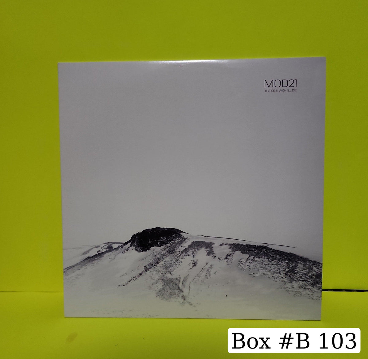 Mod21 - The Ice in Which I'll Die (Italy Techno) - 2020 - ANK008 New - NM - Vinyl