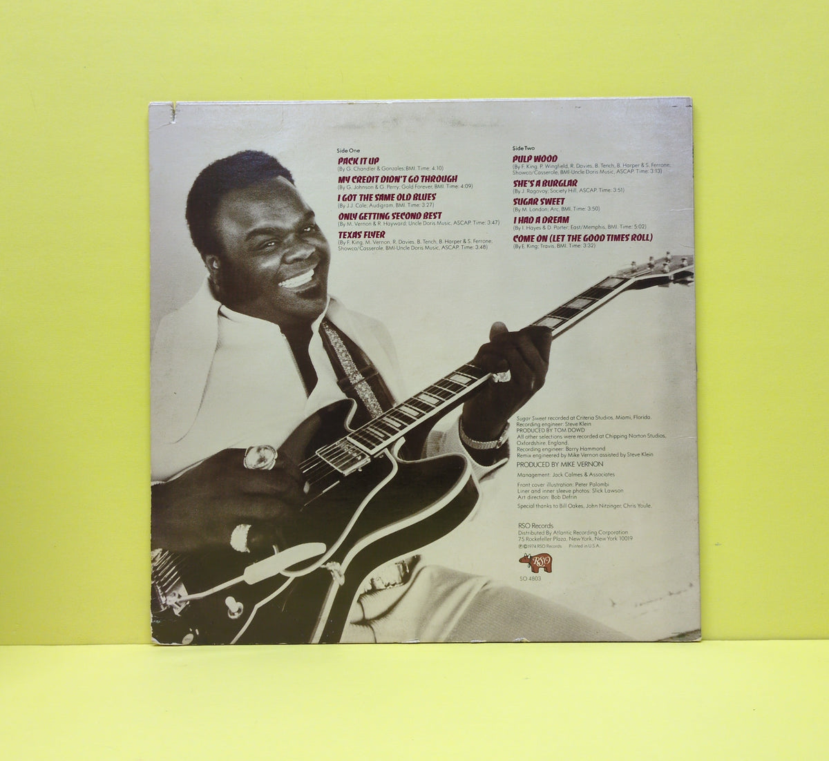 Freddie King - Burglar - 1974 - SO 4803 Used - VG++ - Vinyl
