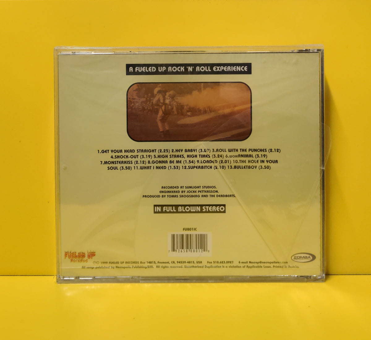 The Deadbeats - The Deadbeats - 1999 - FU801 New - Sealed - CDs