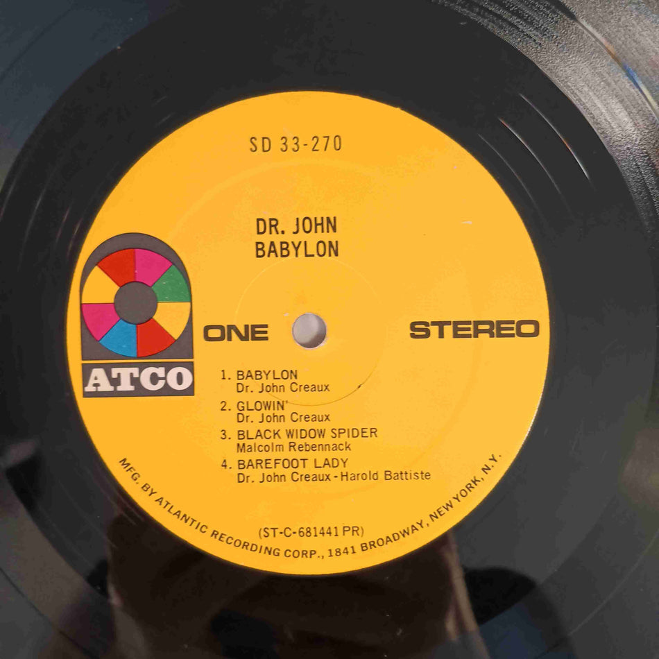 Dr. John - Babylon - 1969 - SD33-270 Used - VG+ - Vinyl